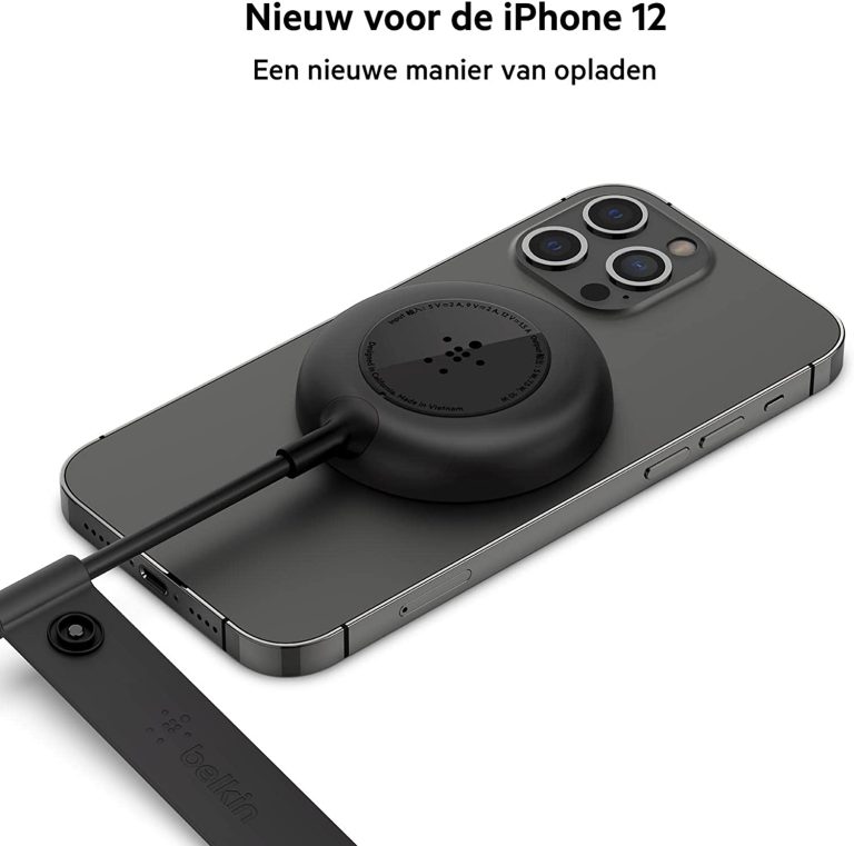 Belkin draadloos iPhone oplader met 20 watt adapter (zwart)